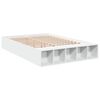 vidaXL Bed Frame without Mattress White 120x190 cm Small Double