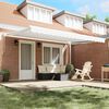 vidaXL Awning Retractable White 450 x 300 x 165 cm Polyester and Metal