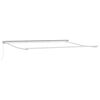 vidaXL Manual Retractable Awning Beige 4 x 3 m