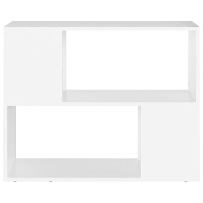 vidaXL TV Cabinet White 80x24x63 cm Engineered Wood