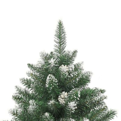 vidaXL Artificial Christmas Tree with Stand 210 cm PVC