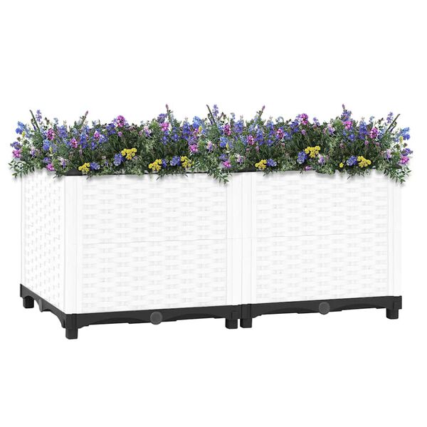 vidaXL Raised Bed 80x40x38 cm Polypropylene