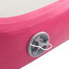 vidaXL Inflatable Gymnastics Mat with Pump 200x200x20 cm PVC Pink