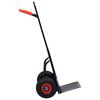 vidaXL Telescopic Hand Trolley 200 kg Black and Red