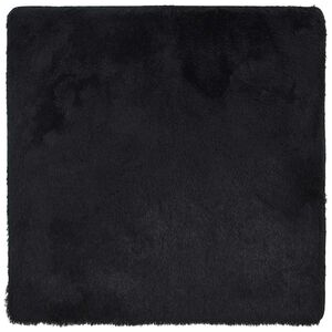 vidaXL Shaggy Rug High Pile NAVARRA Black 240x240 cm Polyester