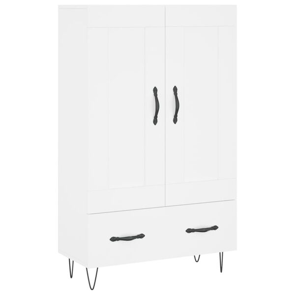 vidaXL Highboard White 69.5x31x115 cm Engineered Wood