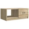 vidaXL Coffee Table Sonoma Oak 90 x 50 x 37 cm Engineered Wood