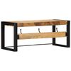 vidaXL Coat Rack 80x35x35 cm Solid Rough Wood Mango
