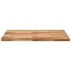 vidaXL Desk Top Oil Finished 100x80x4 cm Solid Wood Acacia