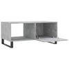 vidaXL Coffee Table Concrete Grey 90x50x40 cm Engineered Wood