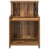 vidaXL Bedside Cabinet 2 pcs Old Wood 40 x 35 x 60 cm Engineered Wood
