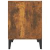 vidaXL Bedside Cabinet Smoked Oak 40x35x50 cm
