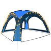 vidaXL Party Tent | Blue | Polyester, Fiberglass | 3.6 m x 3.6 m | Party Tent
