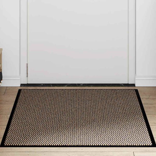 vidaXL Doormat Brown 90x120 cm