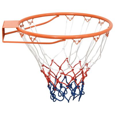 vidaXL Basketball Ring Orange 39 cm Steel