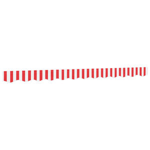 vidaXL Awning Valance Replacement Red and White Stripe 300 cm