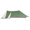 vidaXL Family Tent Folding Manual Green and Beige 660 x 456 x 200 cm