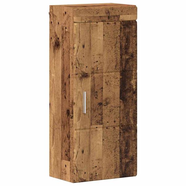 vidaXL Bathroom Wall Cabinet TULUM Old Wood 37 x 24.5 x 86 cm