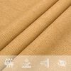vidaXL Sunshade Sail 160 g/m&sup2; Rectangular Sand 4x5 m HDPE