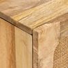 vidaXL Sideboard with Storage Brown 80 x 33 x 75 cm Solid Mango Wood