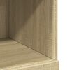 vidaXL Highboard Sonoma Oak 80x42.5x124 cm Engineered Wood