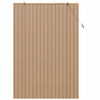 vidaXL Roller Blind with Curtains Manual Nature 150 x 220 cm Bamboo