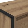 vidaXL TV Cabinet Artisian Oak 100 x 36 x 49.5 cm Engineered Wood