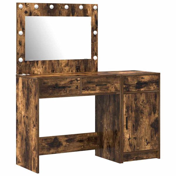 vidaXL Dressing Table 2 pcs Brown 40 x 41 x 75 cm Engineered wood