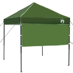 vidaXL Canopy Tent Manual Green 194 x 194 x 251 cm Fabric