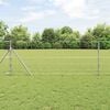 vidaXL Field Fence Silver 25 x 0.8 m Galvanised steel
