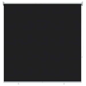 vidaXL Outdoor Roller Blind UV Protection Black 100 x 230 cm (W x H)