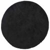 vidaXL Shaggy Rug High Pile NAVARRA Black 120x120 cm Polyester