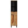 vidaXL Bathroom Sink Cabinet Solid Acacia Wood 38 x 33 x 160 cm