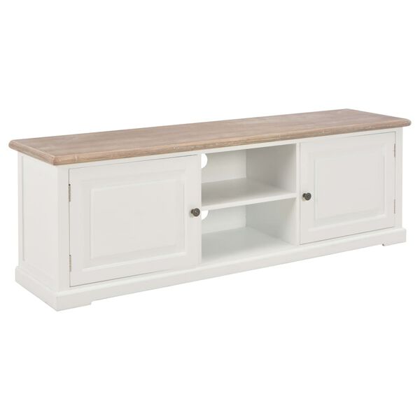 vidaXL TV Cabinet White 120x30x40 cm Wood