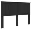 vidaXL Headboard Black Engineered wood