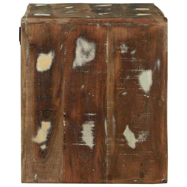 vidaXL TV Cabinet Multicolour 60 x 32 x 36 cm Solid Reclaim wood