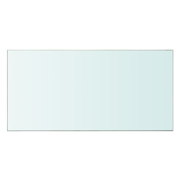 vidaXL Shelf Panel Glass Clear 60x30 cm