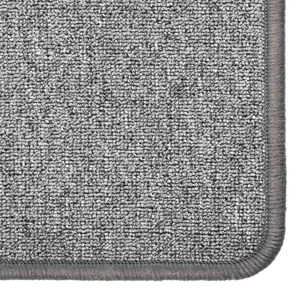 vidaXL Carpet Runner Dark Grey 50x250 cm