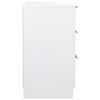 vidaXL Bedside Cabinet White 40x36x65 cm
