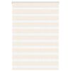vidaXL Zebra Blind Marble Beige 110x100 cm Fabric Width 105.9 cm
