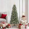 vidaXL Artificial Christmas Tree with 150 LEDs with Stand Green 150 cm