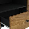 vidaXL TV Cabinet 105x33.5x46 cm Solid Wood Mango&Engineered Wood