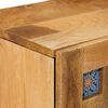 vidaXL Bedside Cabinet Natural 40 x 33.5 x 46 cm Solid Mango Wood