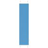 vidaXL Pleated Blind Blue 50x200 cm Fabric Width 49.4 cm Polyester