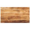 vidaXL Table Top 110x60x2.5 cm Rectangular Solid Wood Rough Mango