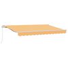 vidaXL Retractable Awning Sand 2.5 x 2 m Fabric