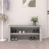 vidaXL Shoe Rack Concrete Grey 100x35x45 cm Engineered Wood