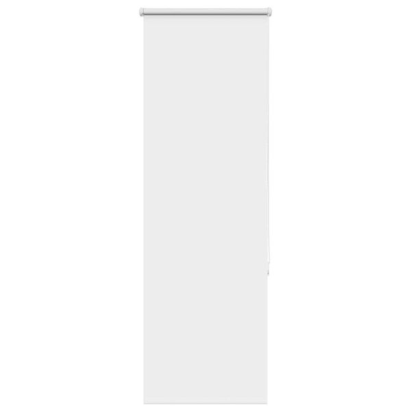 vidaXL Roller Blind Blackout White 60x150 cm Fabric Width 55.7 cm Polyester