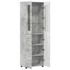 vidaXL Highboard FLORIN Concrete Grey 60 x 35 x 182 cm Engineered Wood