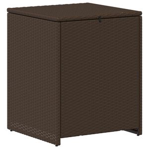 vidaXL Cushion Box 55 x 55 x 69 cm steel